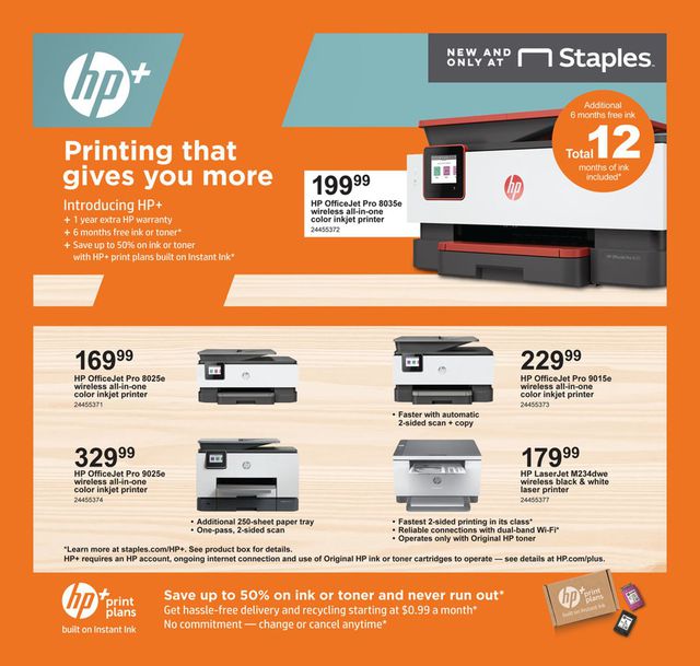 Staples Ad from 11/15/2020