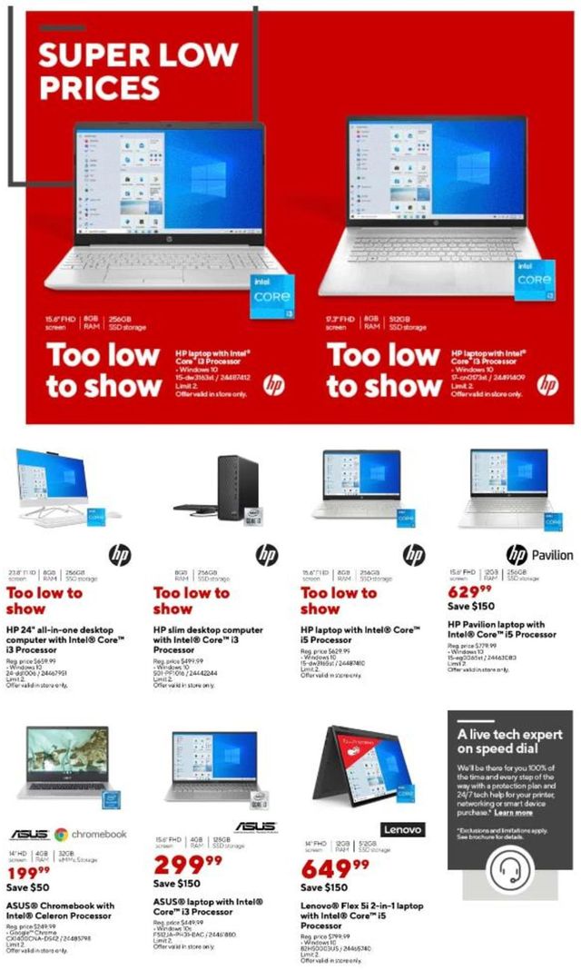Staples Ad from 08/08/2021