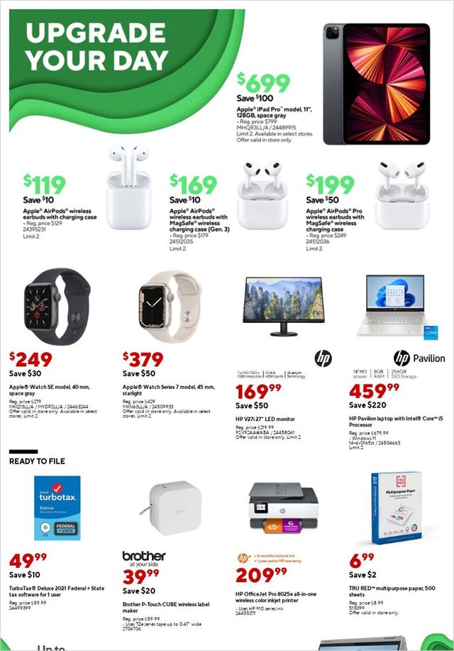 Staples Ad from 02/13/2022