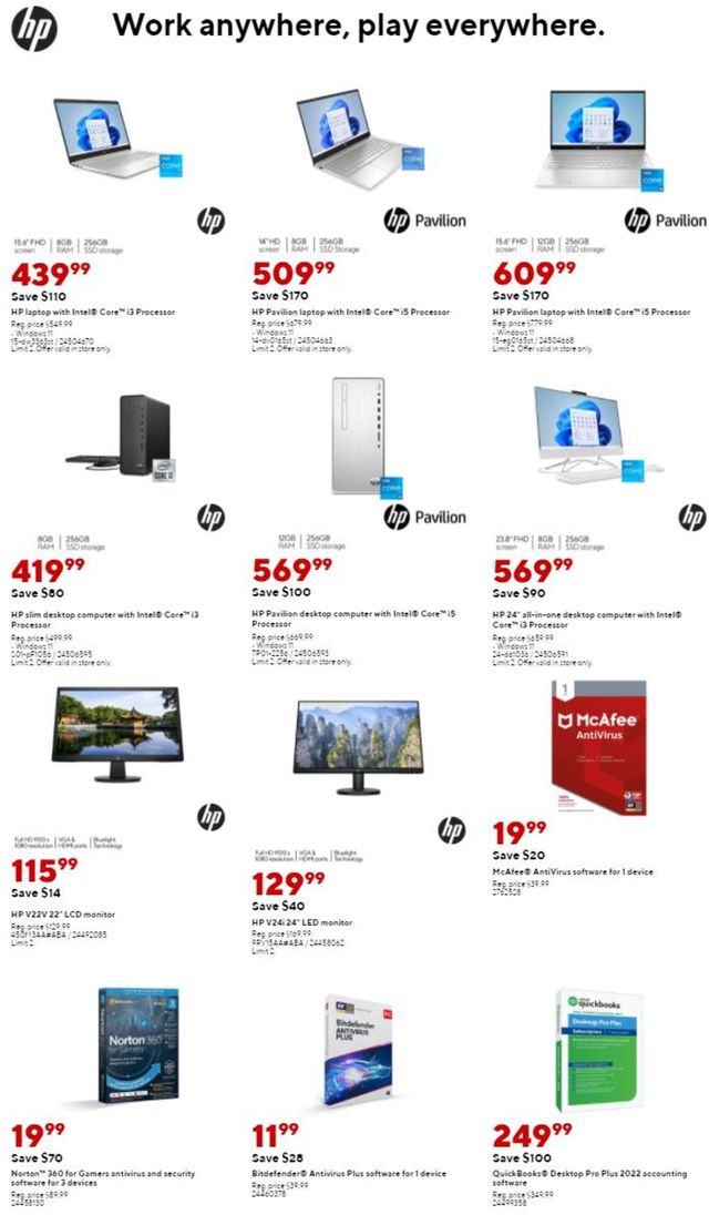 Staples Ad from 02/27/2022