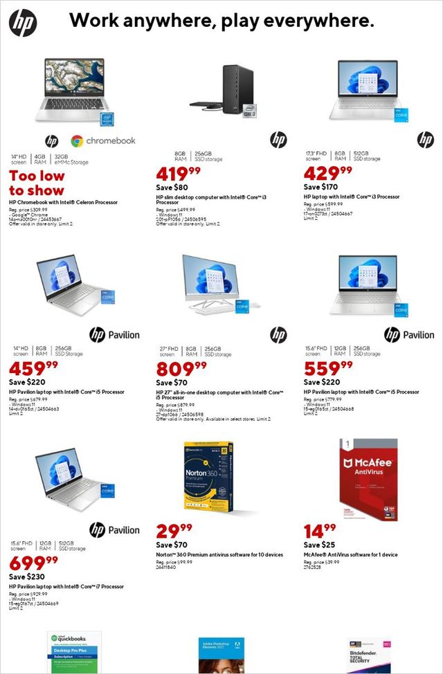 Staples Ad from 03/27/2022