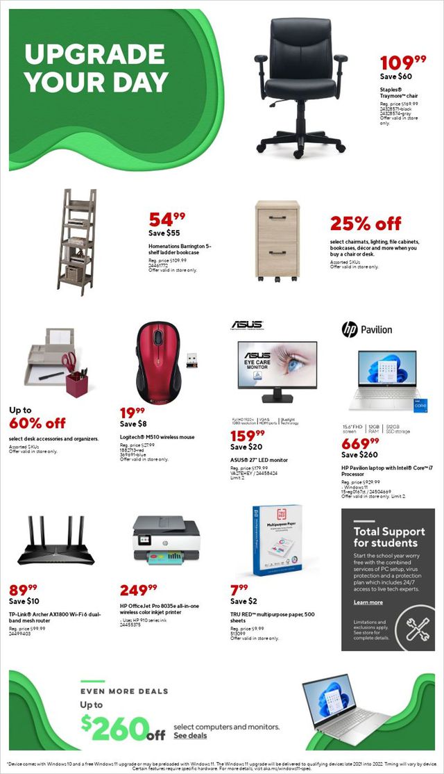 Staples Ad from 06/26/2022