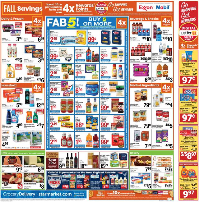 Star Market Ad from 10/02/2020