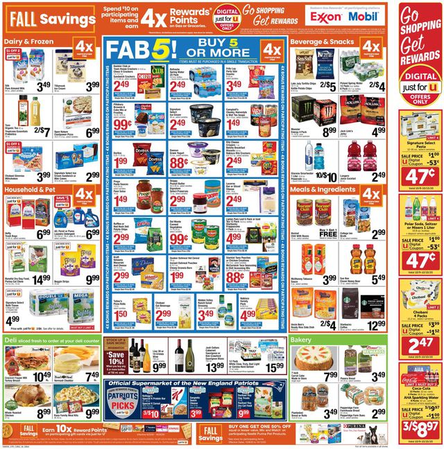 Star Market Ad from 10/09/2020