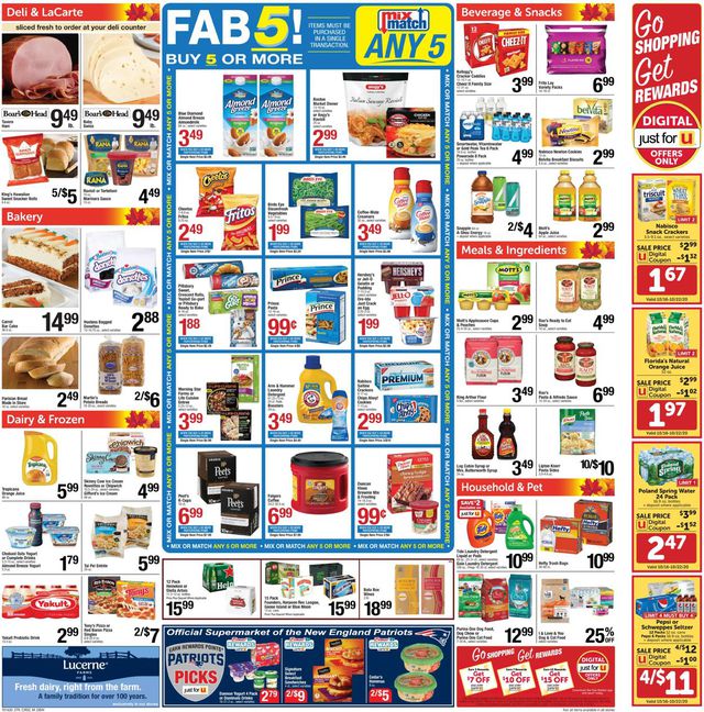 Star Market Ad from 10/16/2020