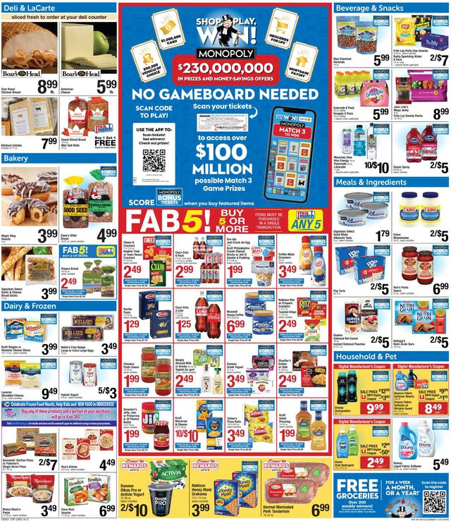 Star Market Ad from 03/05/2021