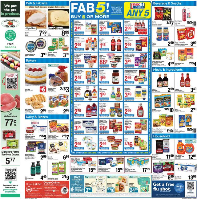 Star Market Ad from 09/03/2021