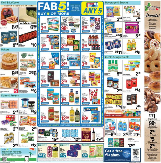 Star Market Ad from 09/10/2021