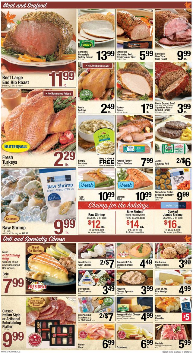 Star Market Ad from 11/19/2021