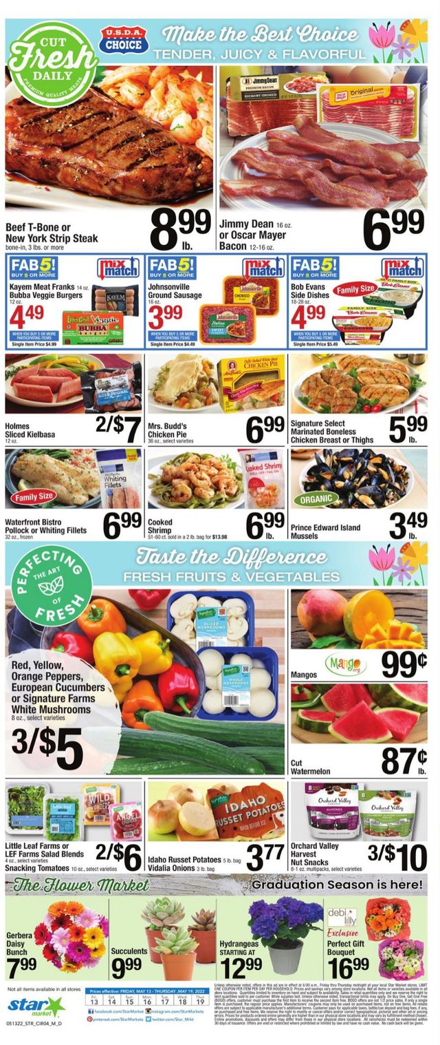 Star Market Ad from 05/20/2022