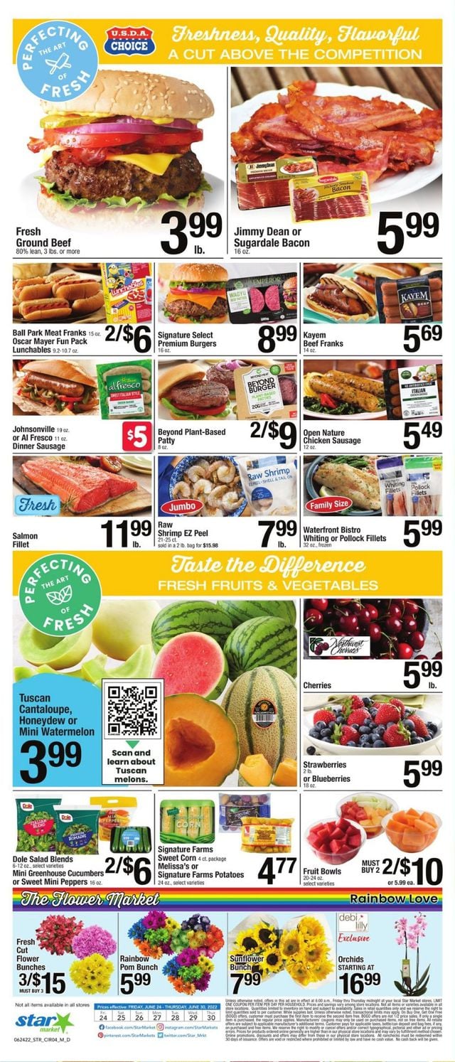 Star Market Ad from 06/24/2022