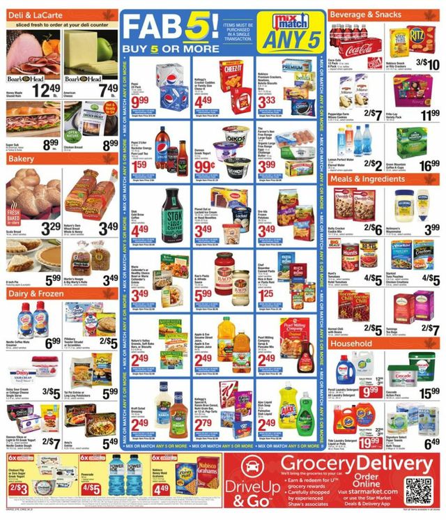 Star Market Ad from 09/09/2022