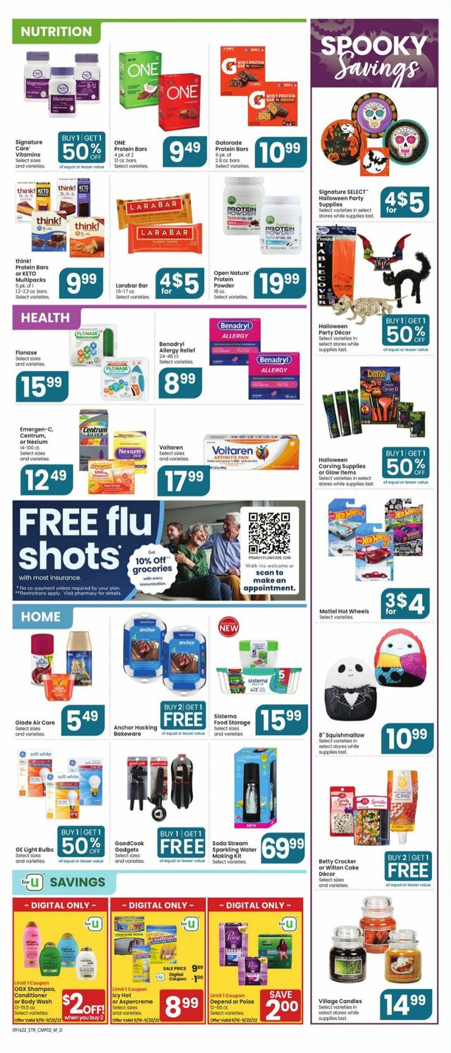 Star Market Ad from 09/16/2022