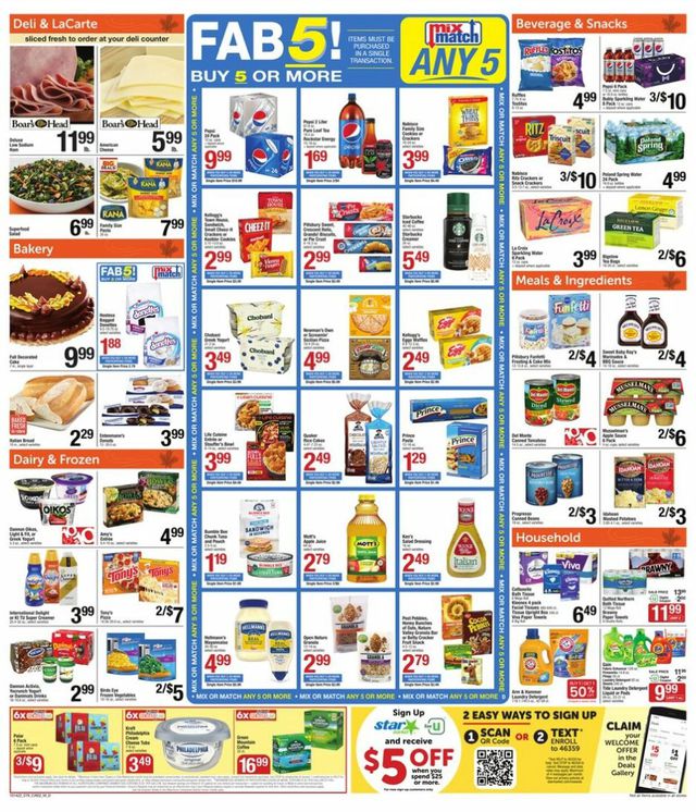 Star Market Ad from 10/14/2022