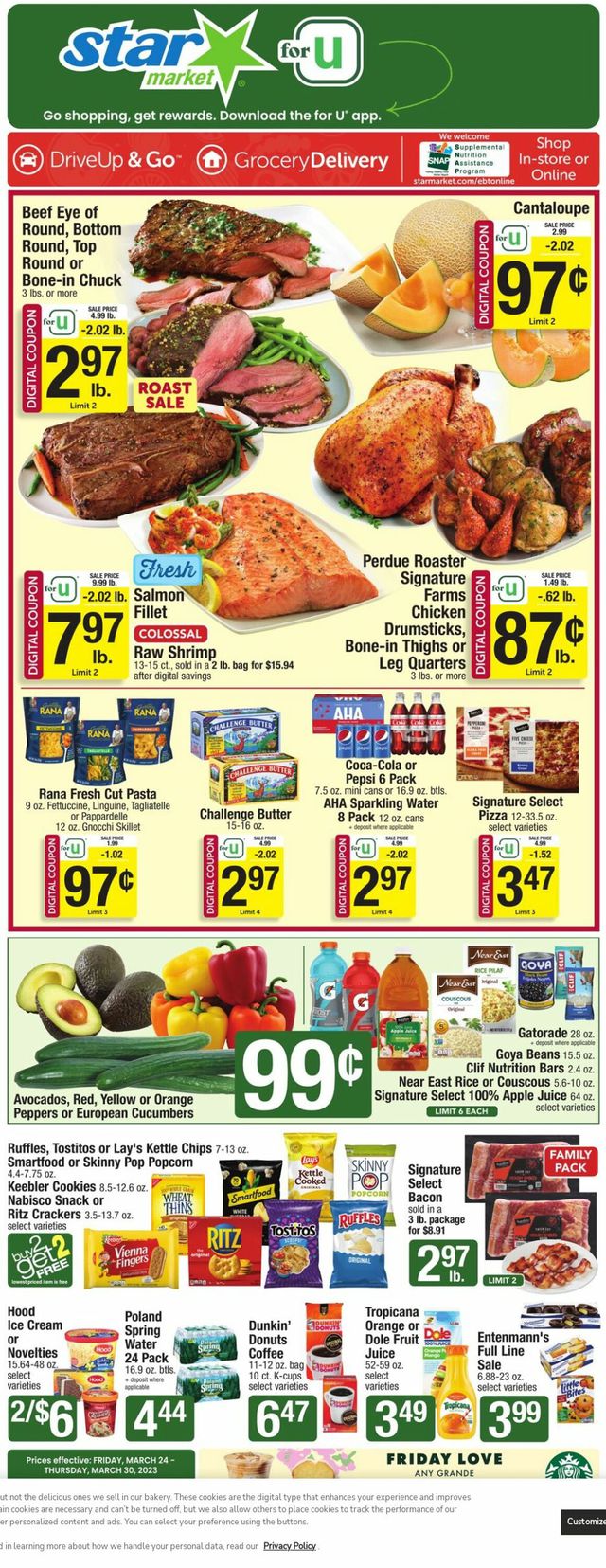 Star Market Ad from 03/24/2023