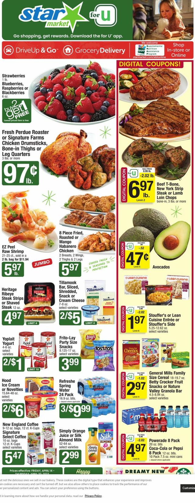 Star Market Ad from 04/14/2023