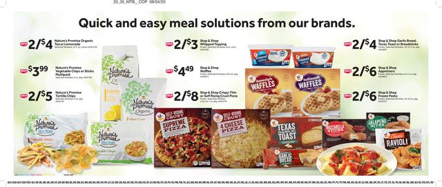 Stop and Shop Ad from 08/21/2020