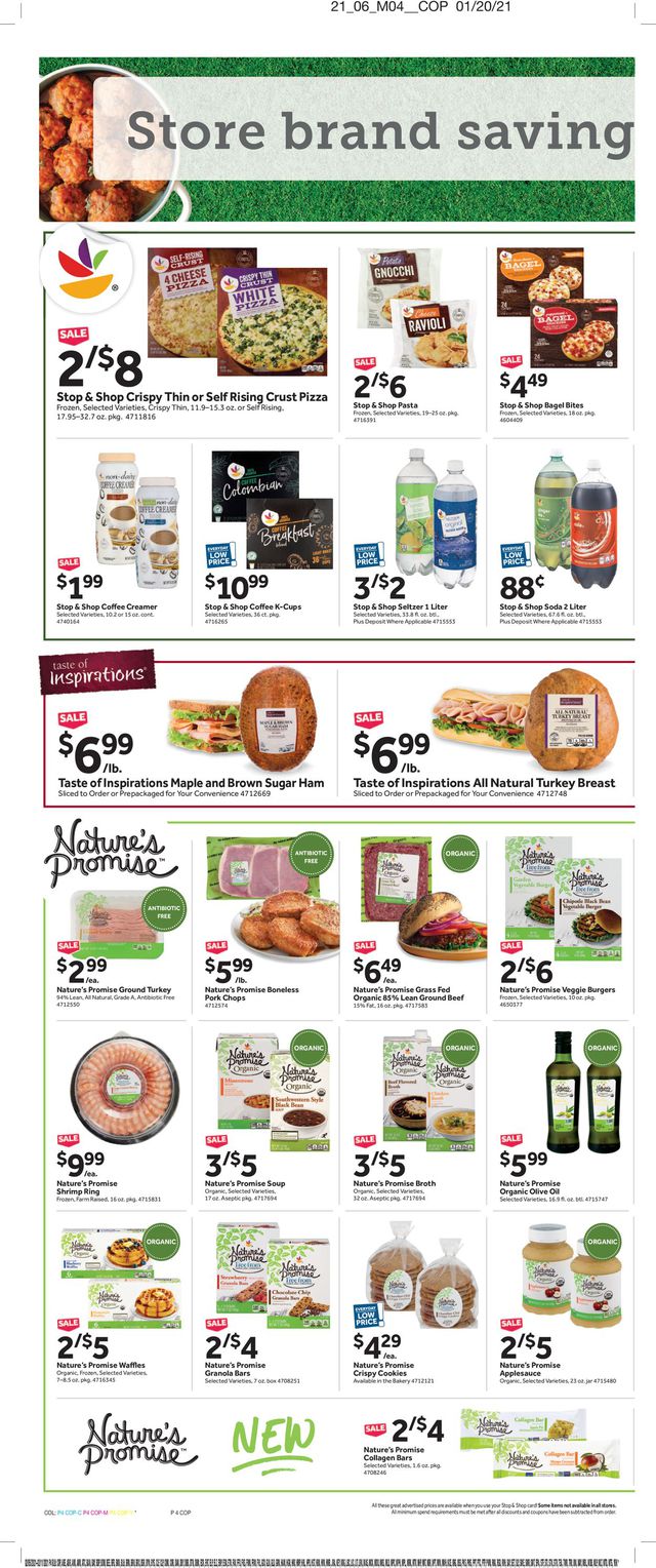 Stop and Shop Ad from 02/05/2021