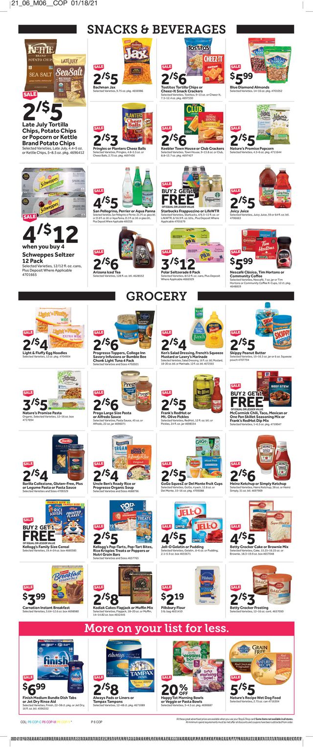 Stop and Shop Ad from 02/05/2021