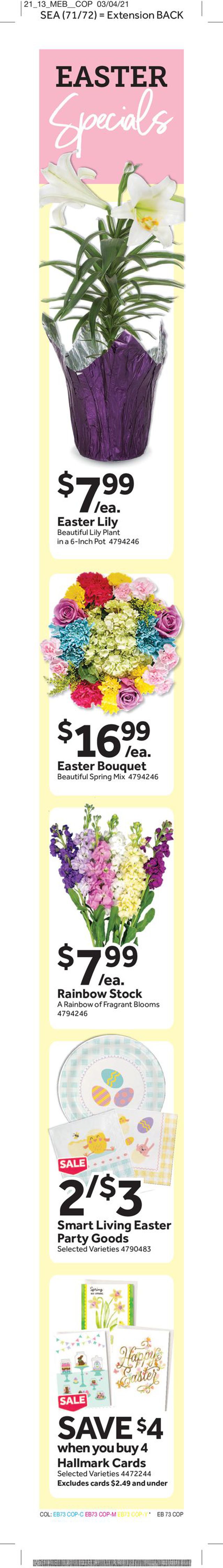 Stop and Shop Ad from 03/26/2021