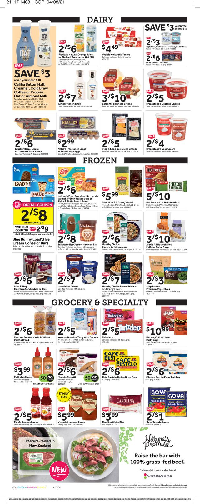 Stop and Shop Ad from 04/23/2021
