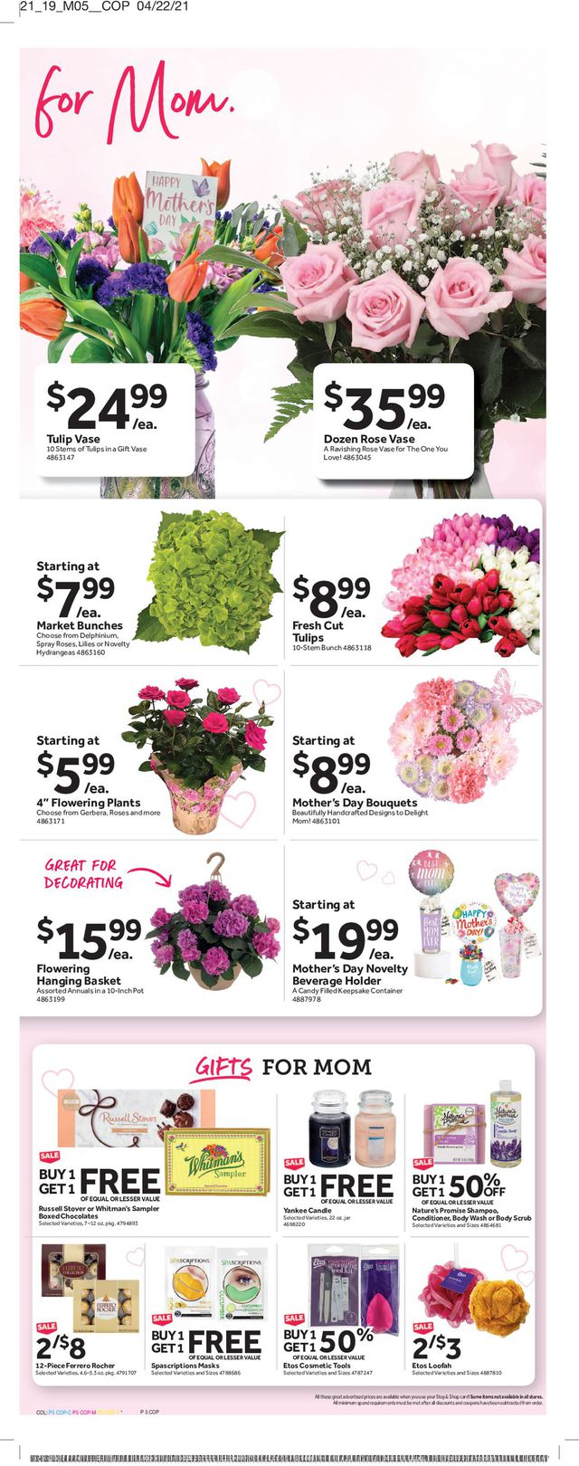 Stop and Shop Ad from 05/07/2021
