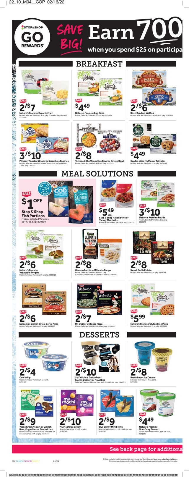 Stop and Shop Ad from 03/04/2022