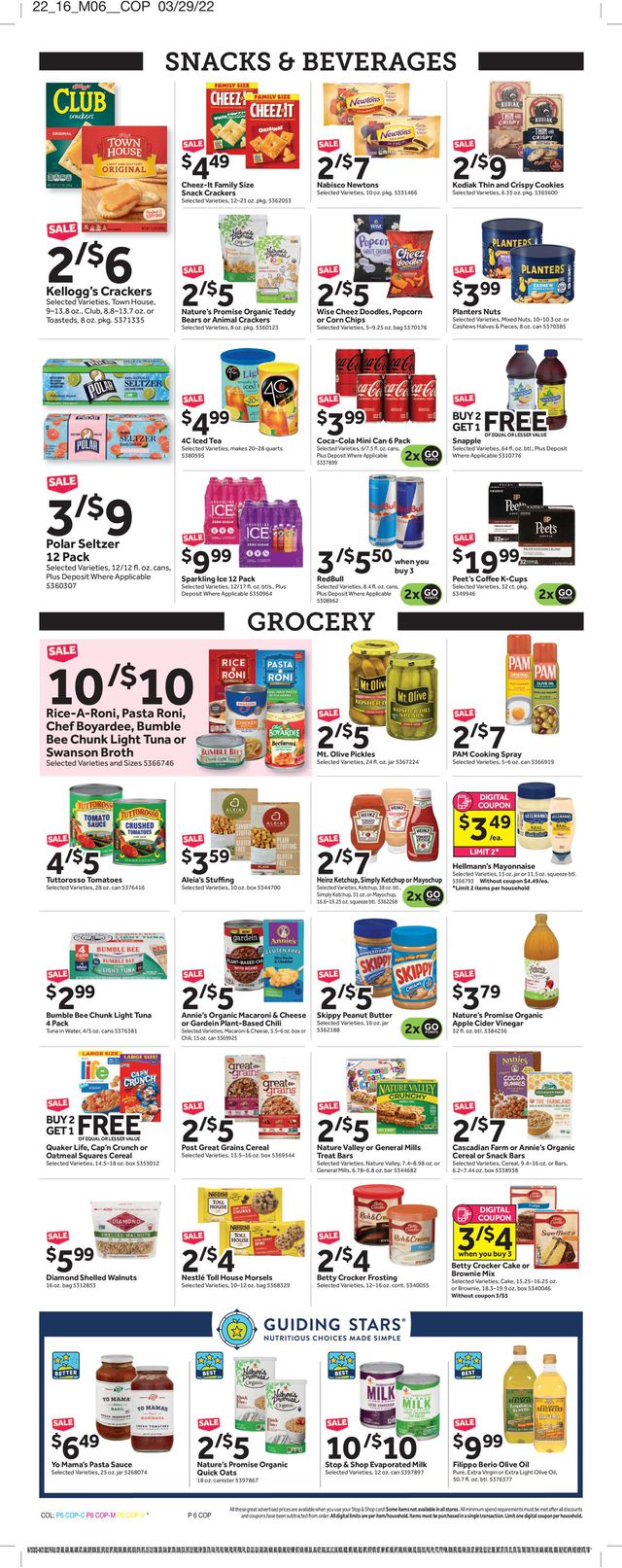 Stop and Shop Ad from 04/15/2022