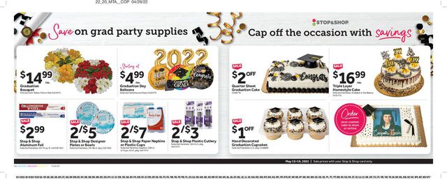 Stop and Shop Ad from 05/13/2022