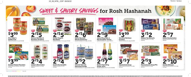 Stop and Shop Ad from 09/16/2022