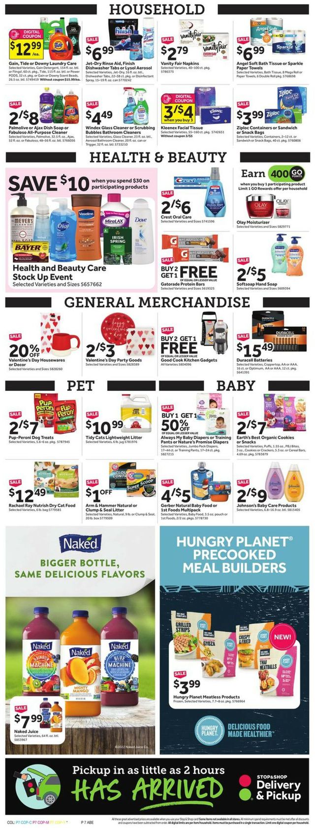 Stop and Shop Ad from 01/20/2023