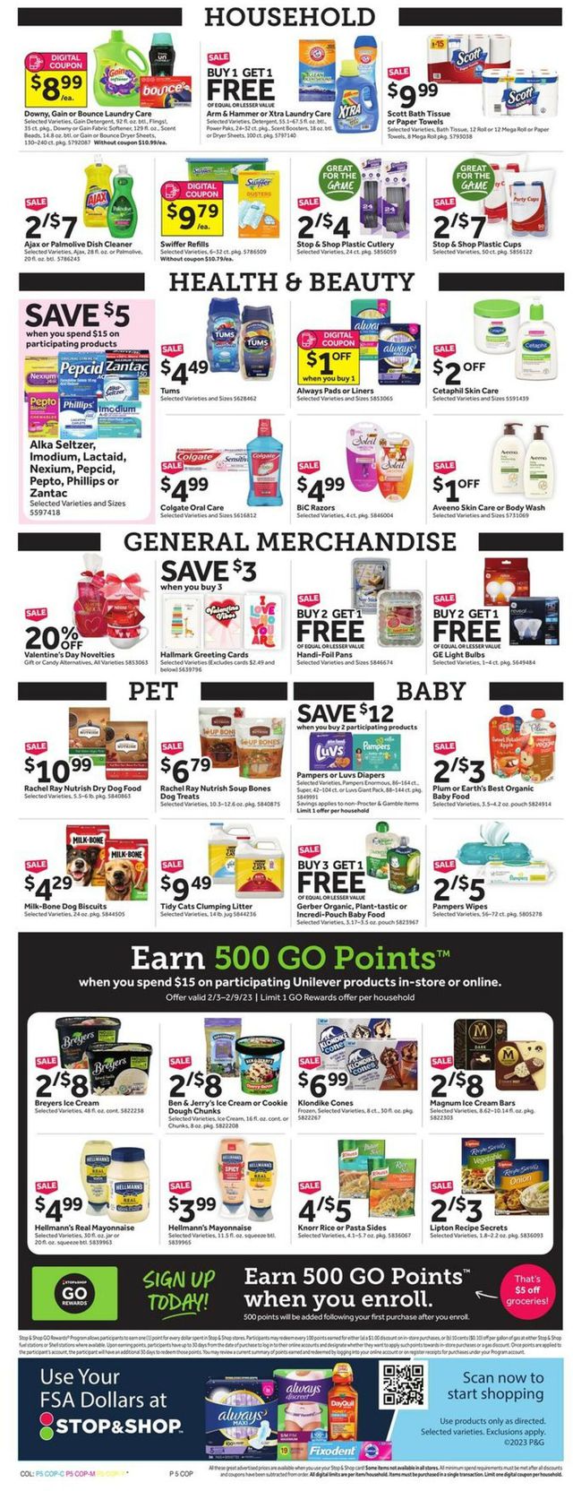 Stop and Shop Ad from 02/03/2023