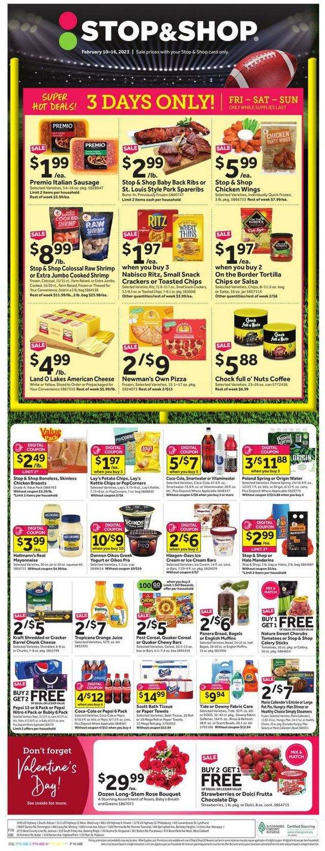 Stop and Shop Ad from 02/10/2023