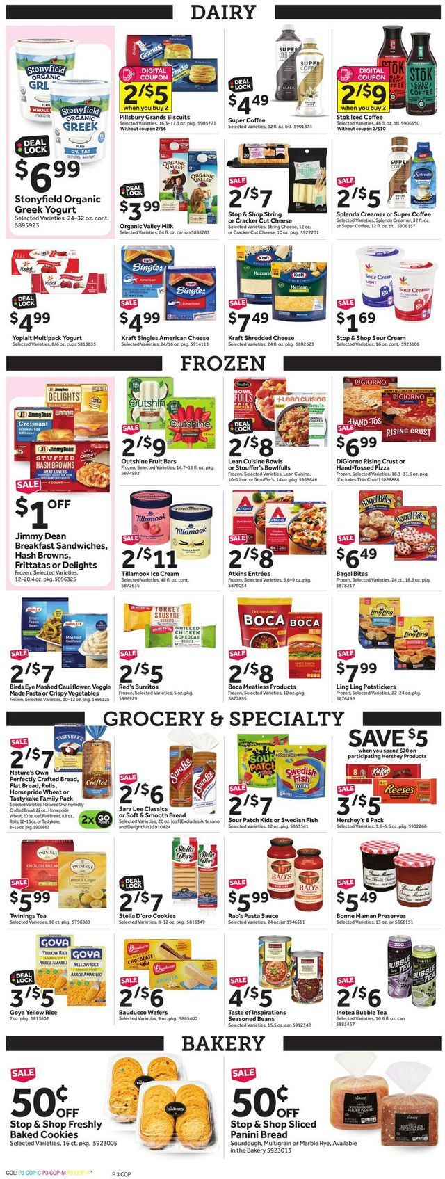 Stop and Shop Ad from 03/17/2023