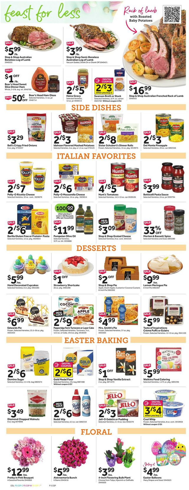 Stop and Shop Ad from 03/31/2023