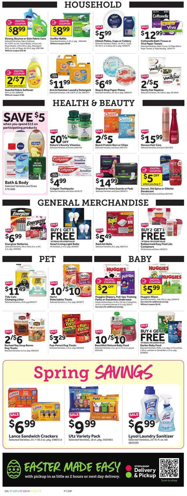 Stop and Shop Ad from 03/31/2023