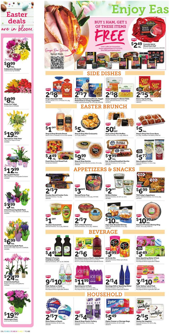 Stop and Shop Ad from 04/07/2023
