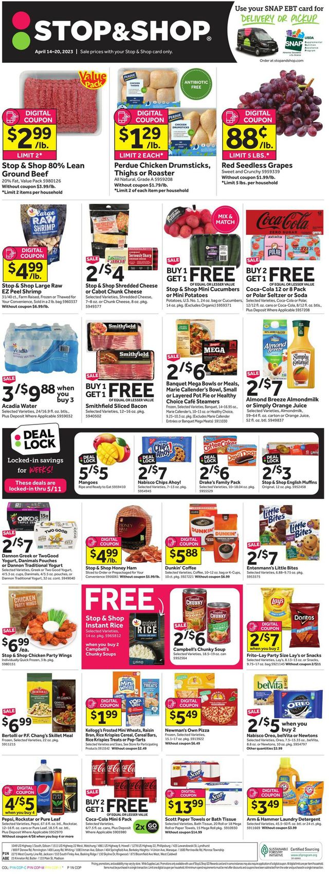 Stop and Shop Ad from 04/14/2023