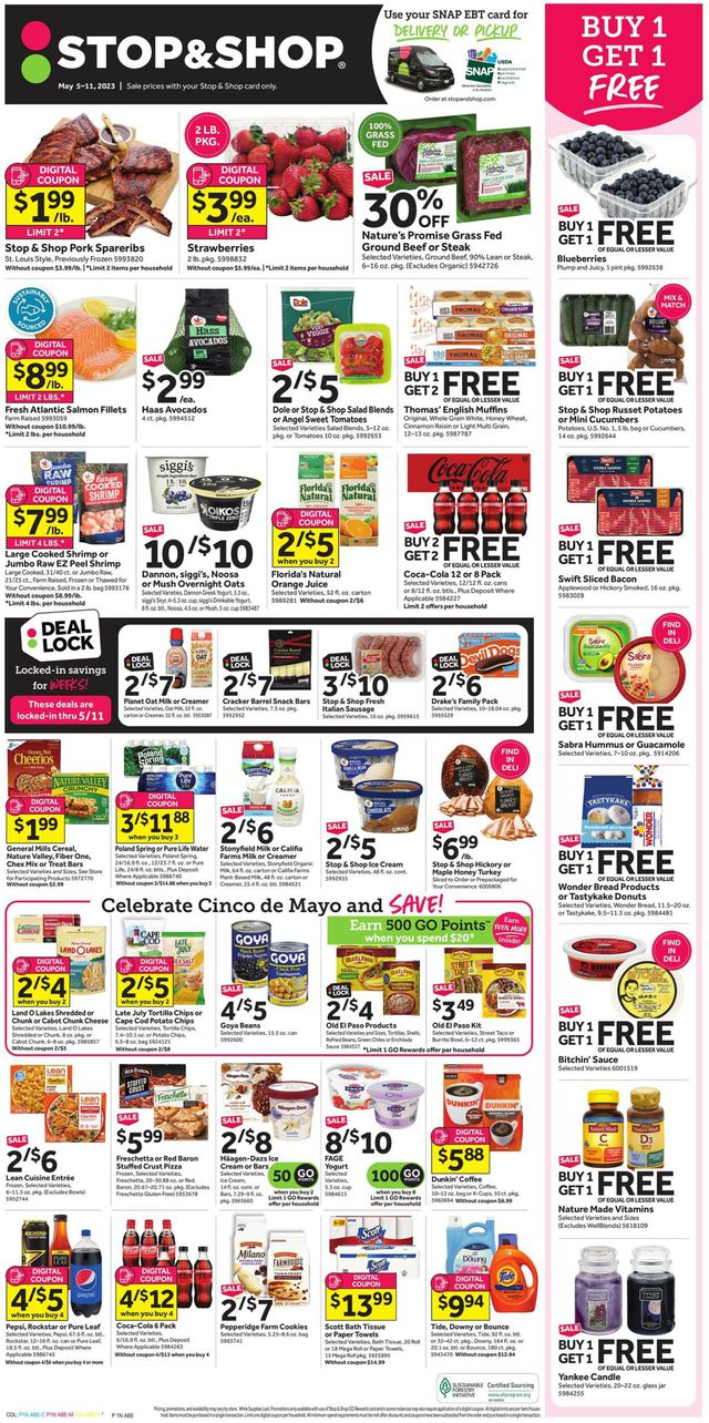 Stop and Shop Ad from 05/05/2023