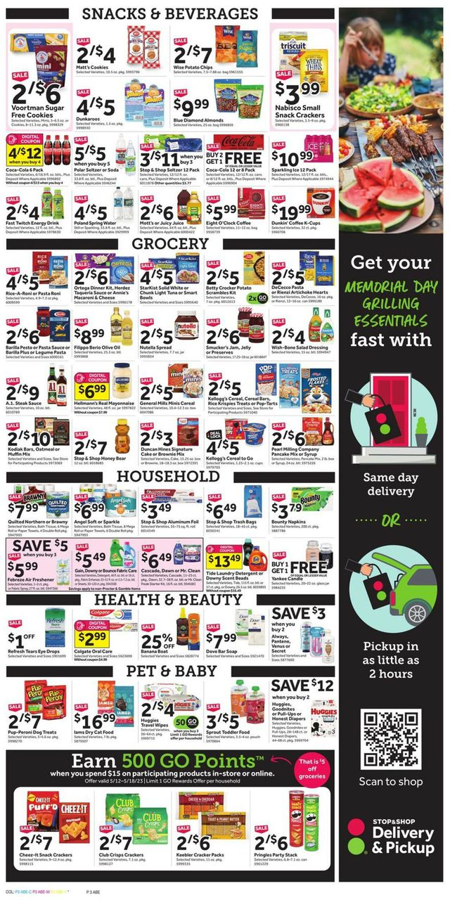 Stop and Shop Ad from 05/12/2023