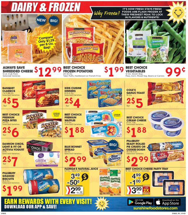 Sunshine Foods Ad from 10/14/2020