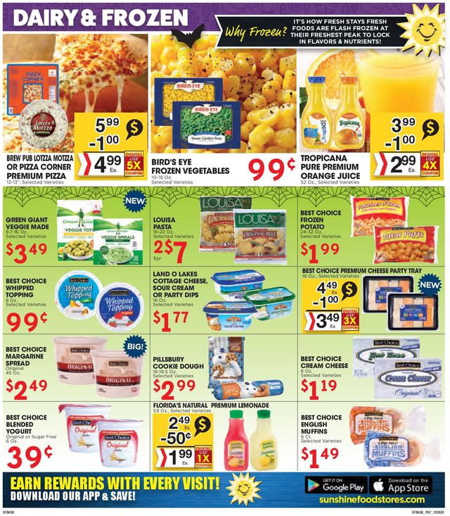 Sunshine Foods Ad from 10/28/2020