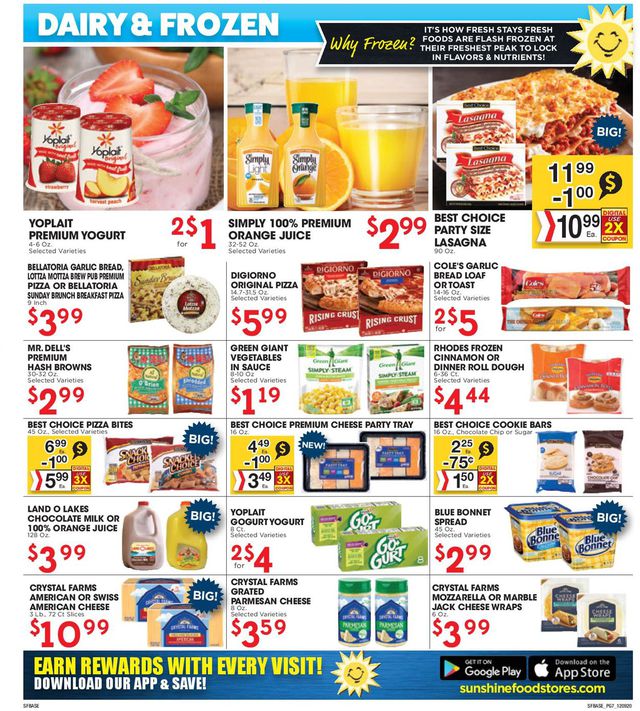 Sunshine Foods Ad from 12/09/2020