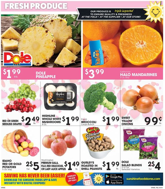 Sunshine Foods Ad from 02/10/2021