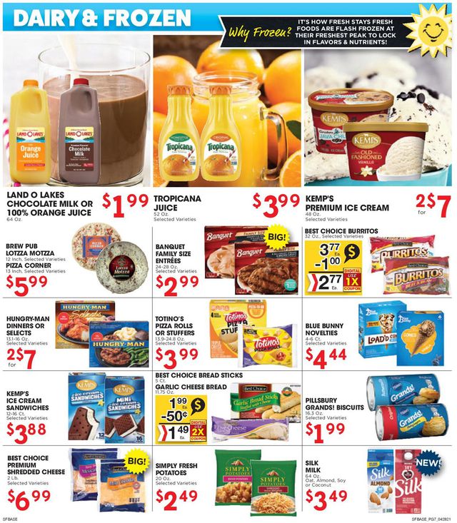 Sunshine Foods Ad from 04/28/2021
