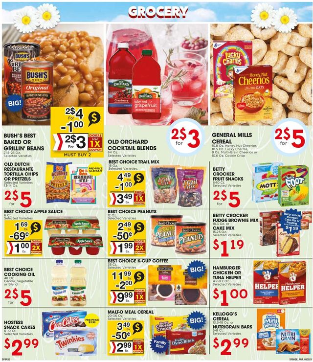 Sunshine Foods Ad from 05/05/2021