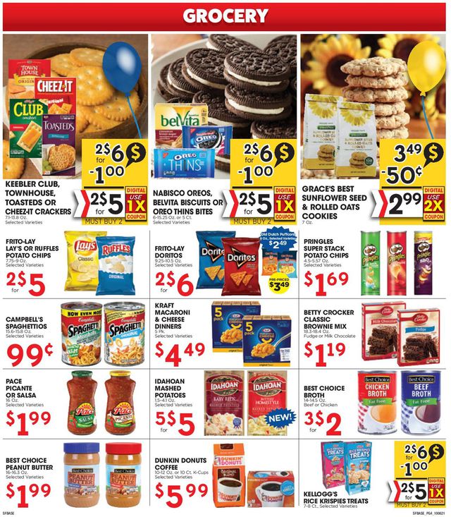 Sunshine Foods Ad from 10/06/2021