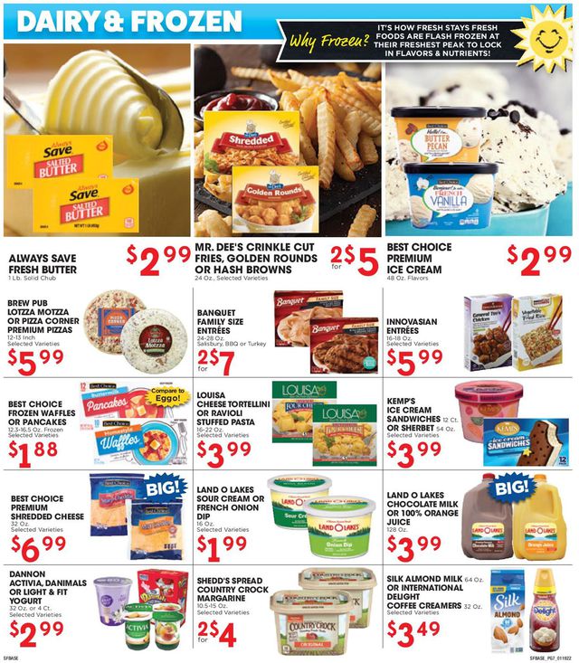 Sunshine Foods Ad from 01/19/2022