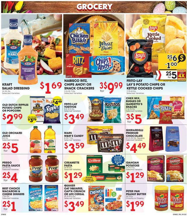 Sunshine Foods Ad from 04/13/2022
