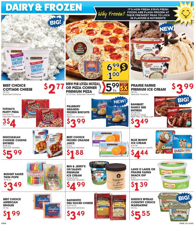 Sunshine Foods Ad from 05/18/2022